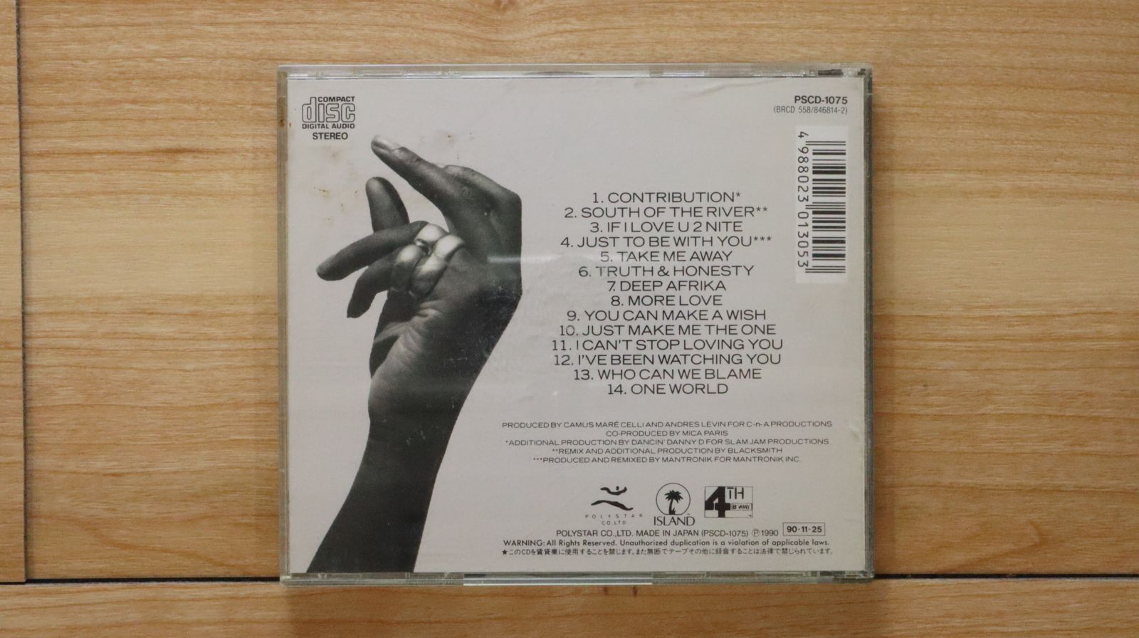 国内盤CD☆ミーシャ・パリス/Mica Paris□ コントゥリビュー