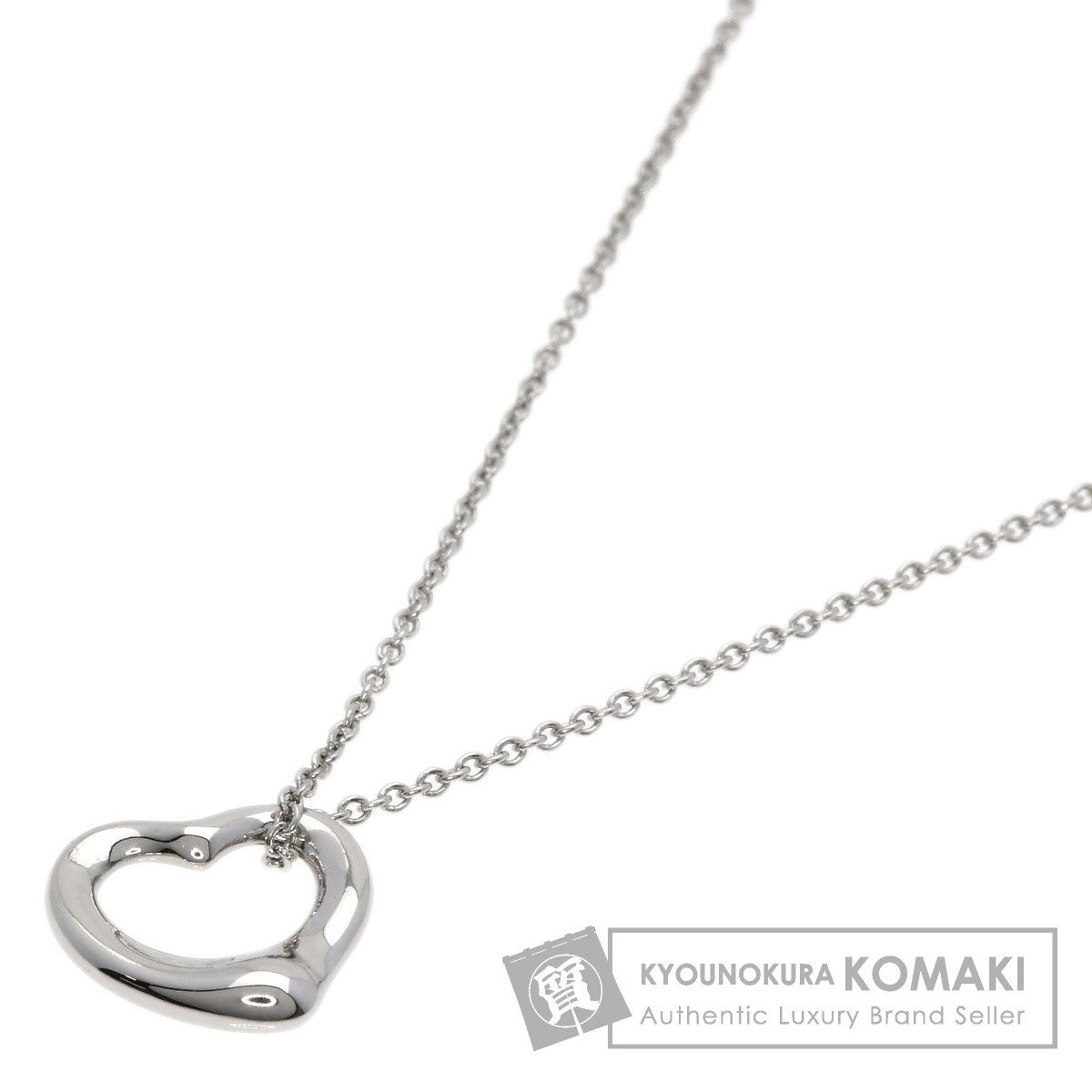 TIFFANY&Co. ティファニー オープンハート ネックレス PT950 