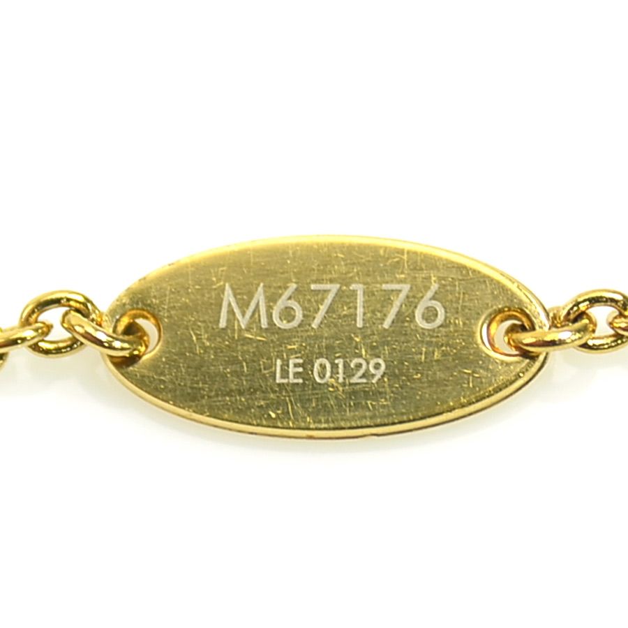 ルイ ヴィトン LV&ME S ブレスレット M67176 ゴールド メッキ