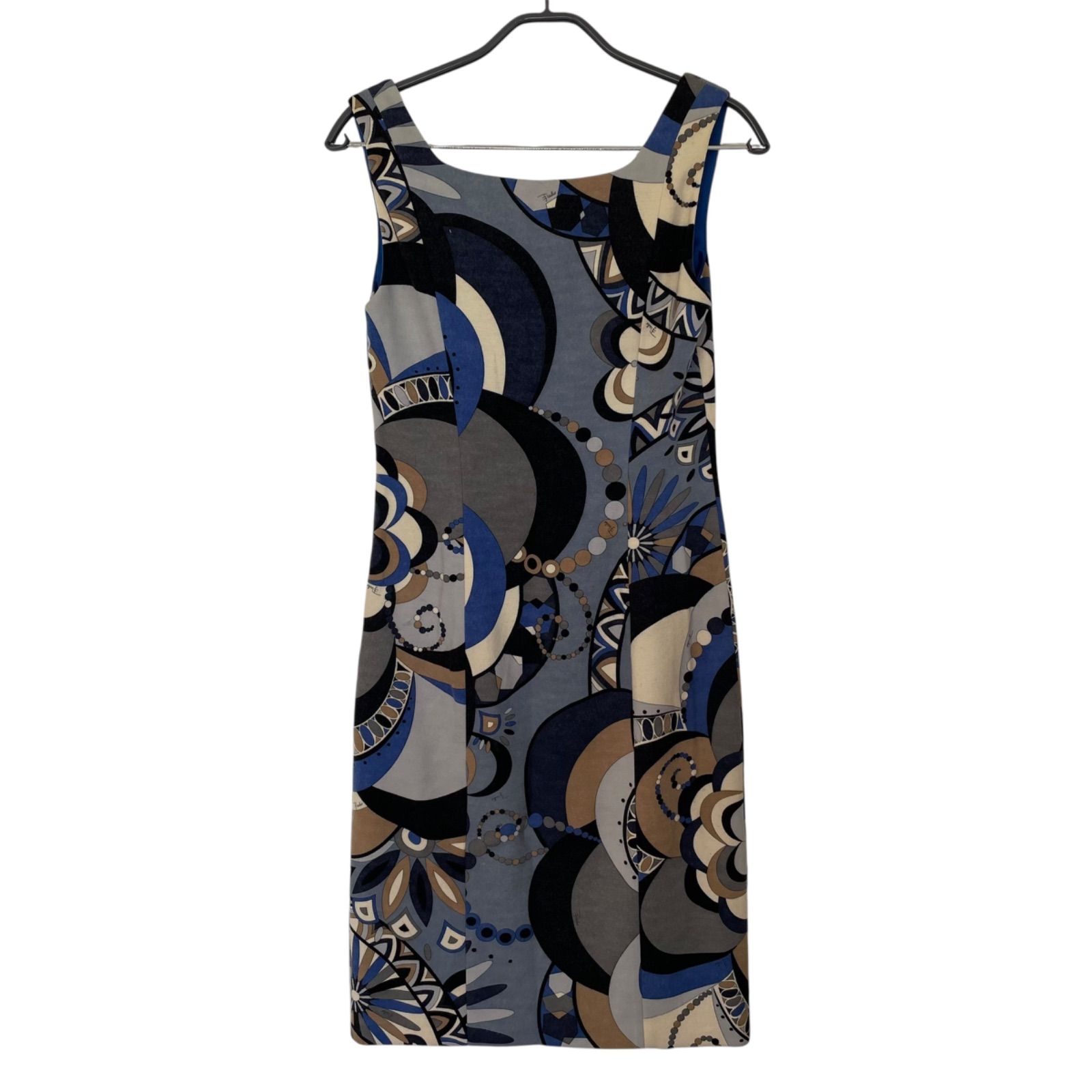 Z1415 EMILIO PUCCI エミリオプッチ ノースリーブワンピース
