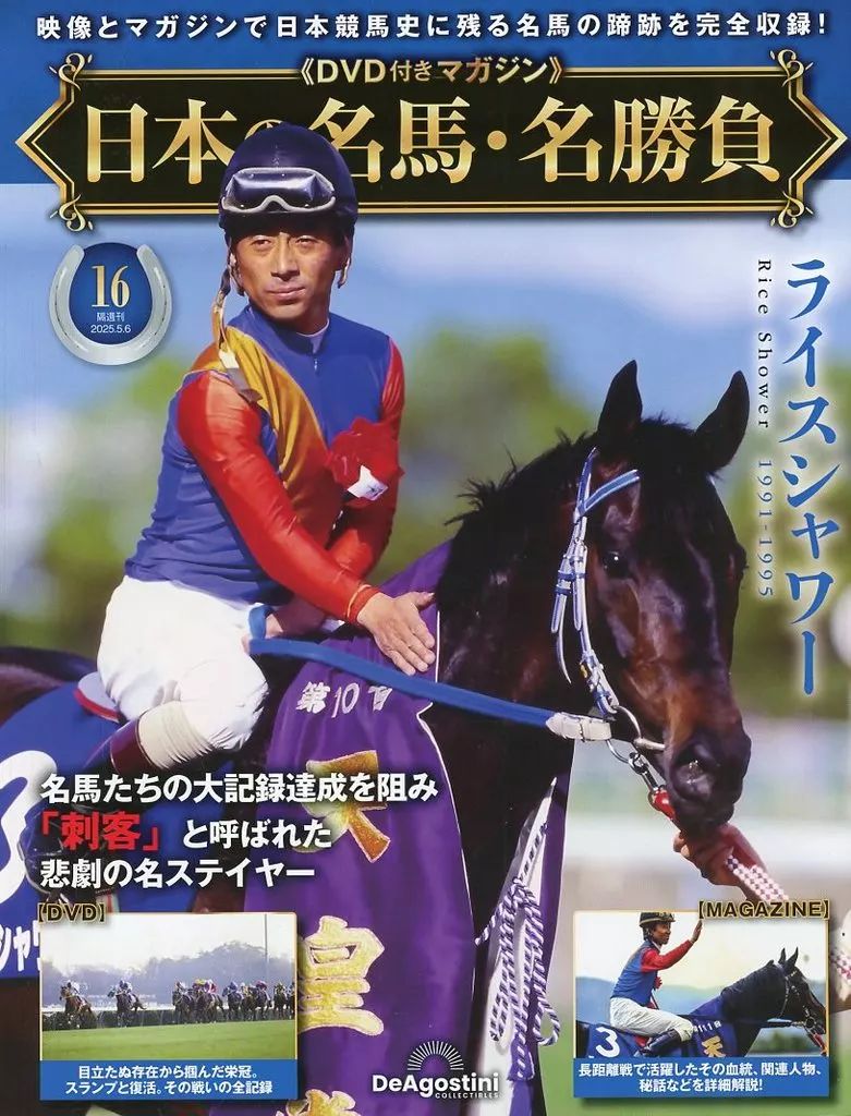競走馬 DVD まとめ売り　16枚 中古】スポーツ雑誌 DVD付)日本の名馬・名勝負 全国版 16 - メルカリ