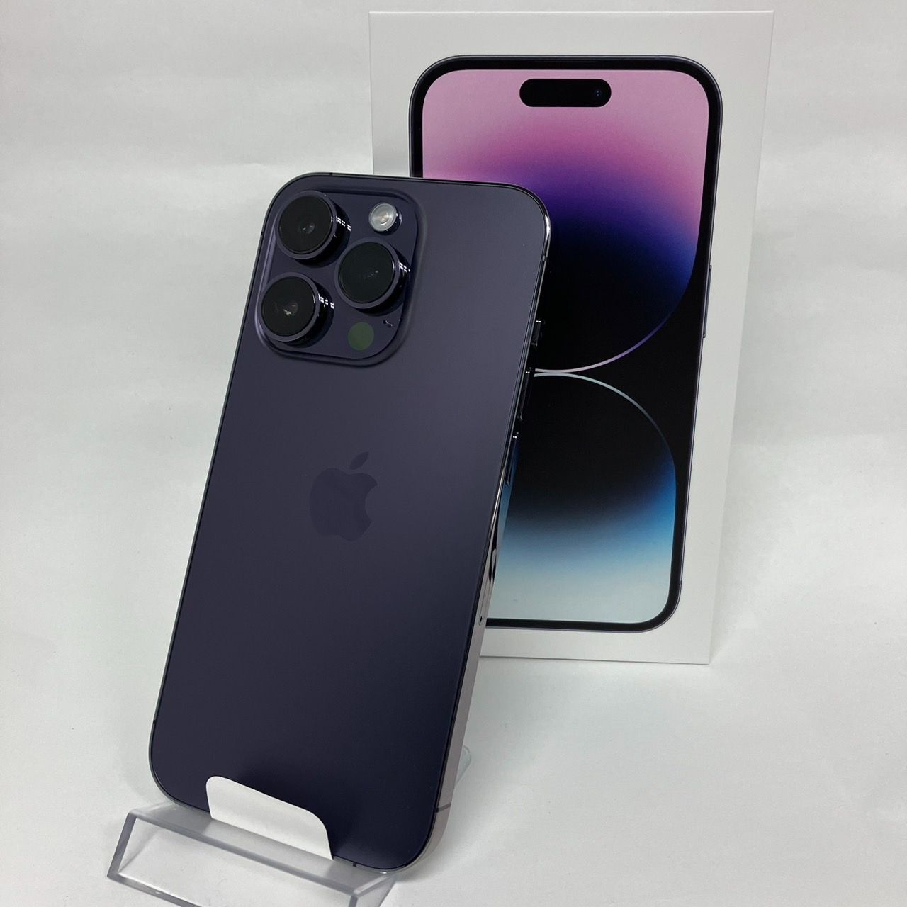 iPhone 14 Pro 128GB ディープパープル Bランク 美品 SIMフリー Apple