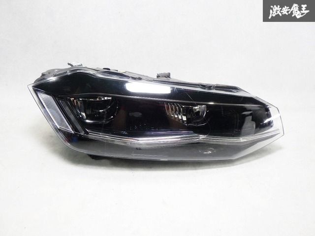 即納！ 美品！ VW フォルクス ワーゲン ポロ 2G 系 純正  ヘッド ライト 2G2 941 036 B 右 右側