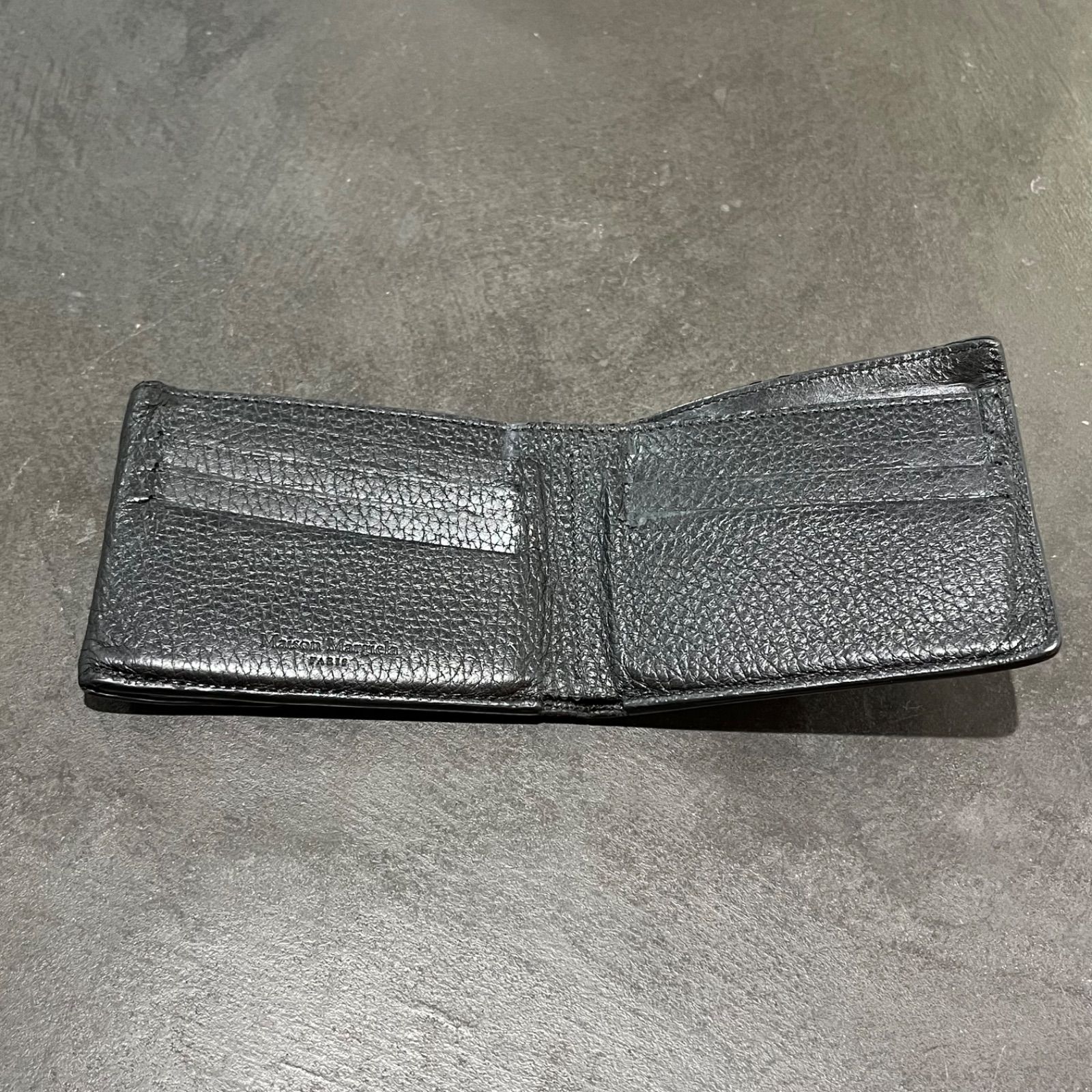 MAISON MARGIELA レザー 二つ折り 財布 ウォレット メゾンマルジェラ
