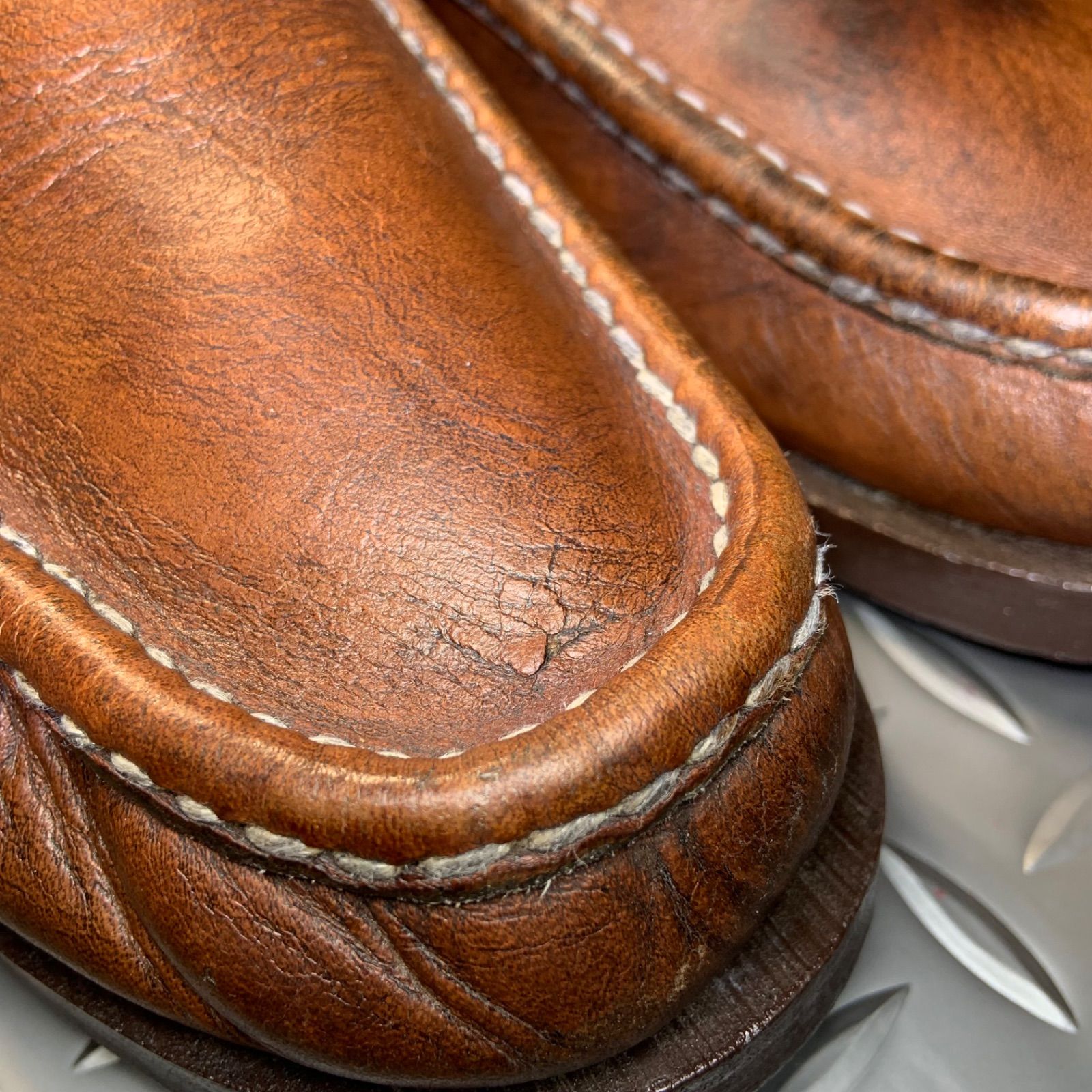 ☆Russell Moccasin ノックアバウト US8.5E 26.5㎝ (25A15-RUSS