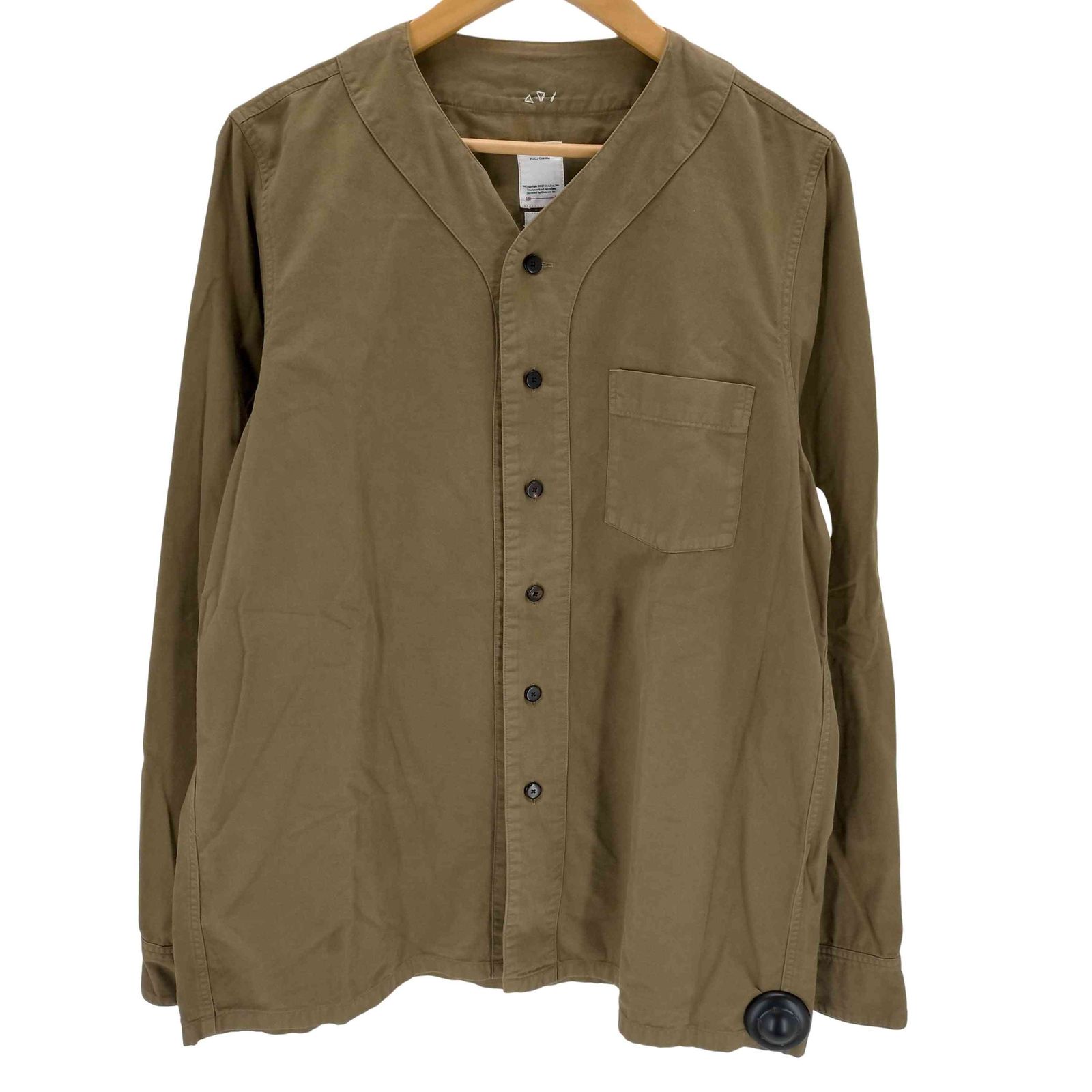 ビズビム VISVIM FREE EDGE SHIRTL/S BASEBALLCOLLAR メンズ 2 - メルカリ