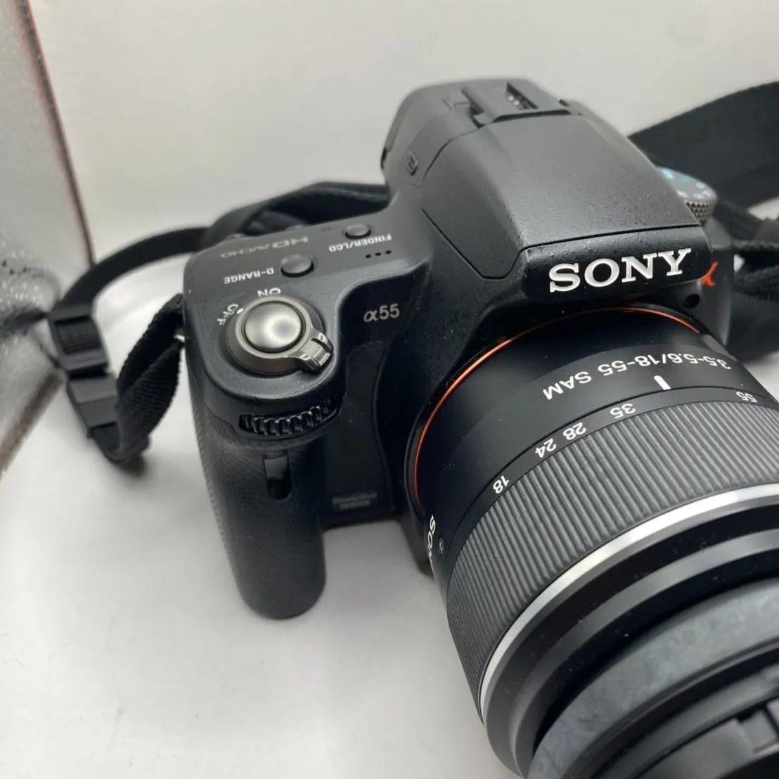 ✨通電確認済✨】 SONY ソニー α55 一眼レフカメラ SLT-A55V