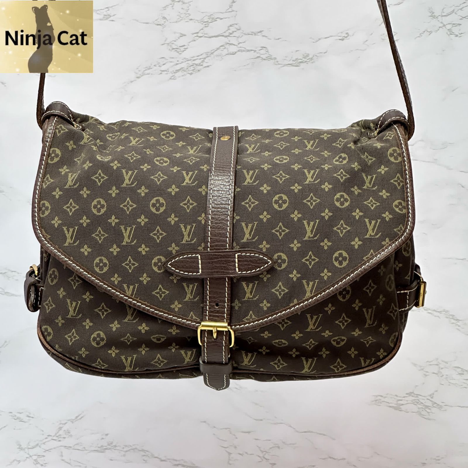 Louis Vuitton ルイヴィトン モノグラムミニラン ソミュール30