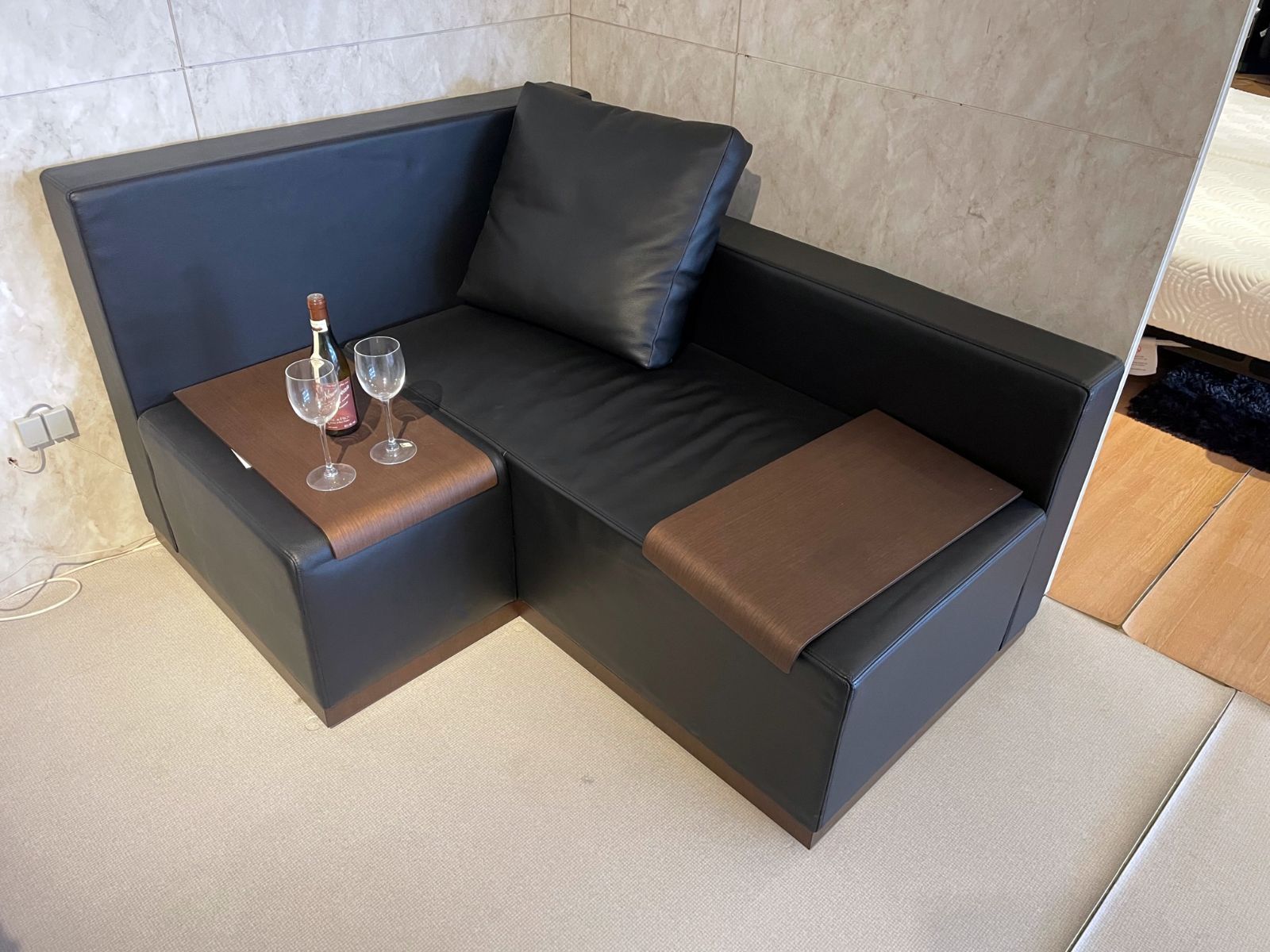 新品展示品 コーナーソファ