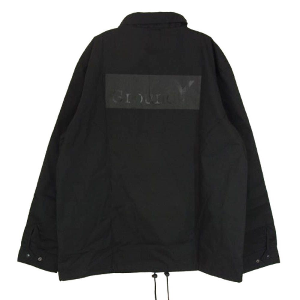 Yohji Yamamoto Ground Yナイロンコーチジャケット Yohji Yamamoto ヨウジヤマモト G0-J51-901-1 Ground Y