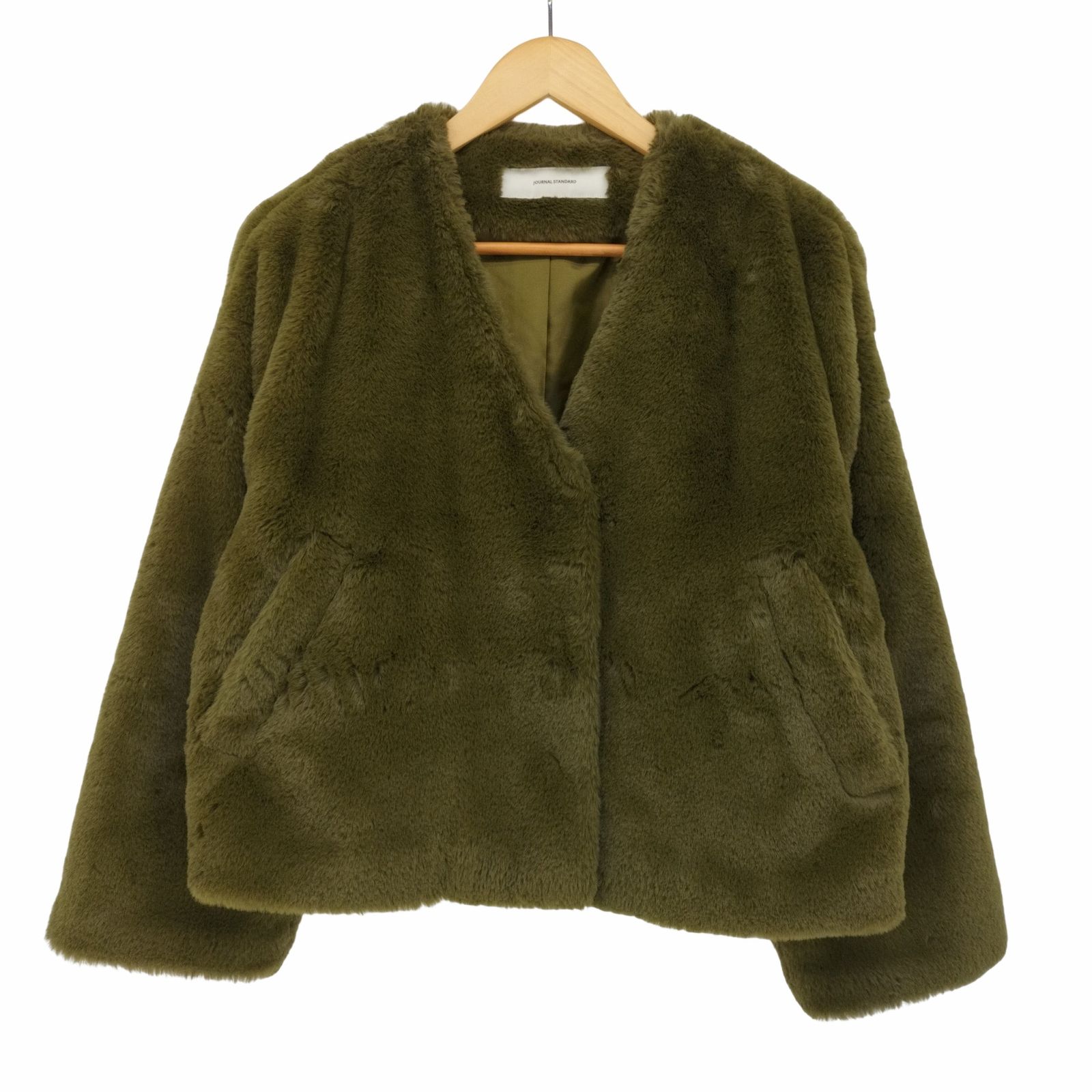 ジャーナルスタンダード JOURNAL STANDARD エコファー Vネック