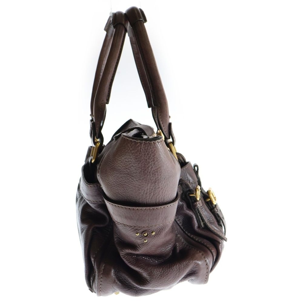 Chloe クロエ パディントン ハンドバッグ レザー ダークブラウン 本革 Chloe - 美品 Chloe クロエ パディントン ハンドバッグ レザー