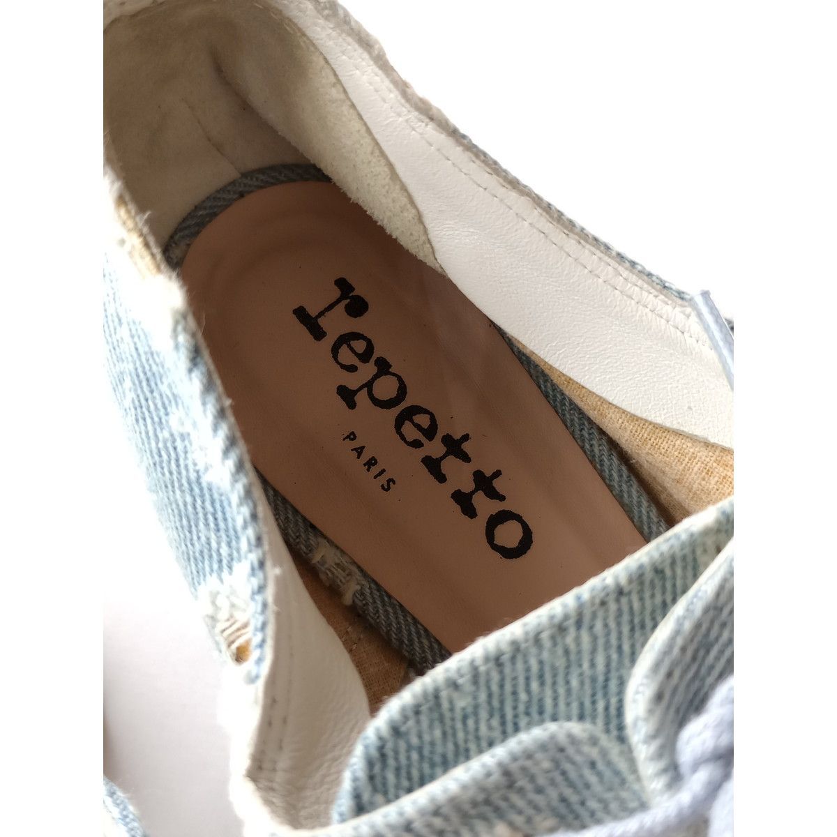 Repetto レペット Zizi Oxford Shoes 靴 デニム シューズ 39