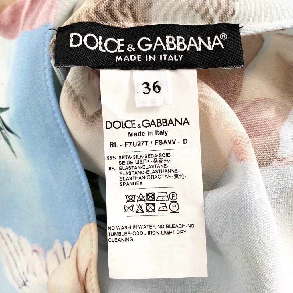 64g3 DOLCE&GABBANA ドルチェ＆ガッバーナ 天使 エンジェル 総柄 半袖 