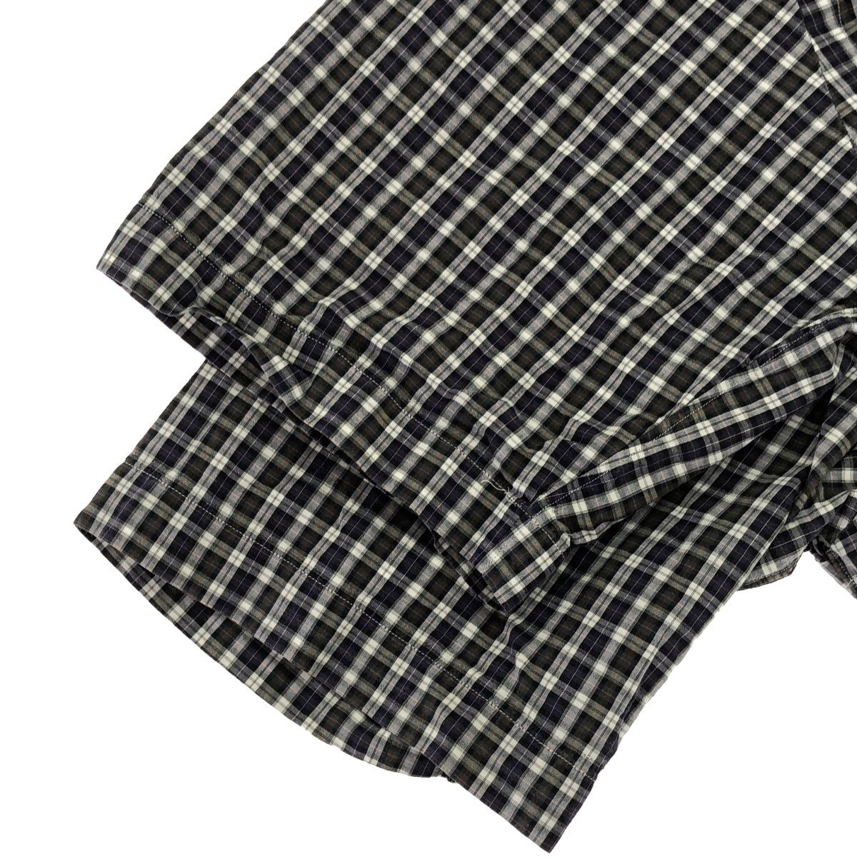 19ss comoli ショートスリーブ コモリシャツ タータンチェック 1 COMOLI コモリ 19SS ショートスリーブチェックシャツ P01-02008