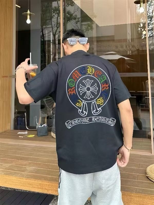 Chrome Hearts クロムハーツ  24ss 十字架ブラフミー・プリント半袖