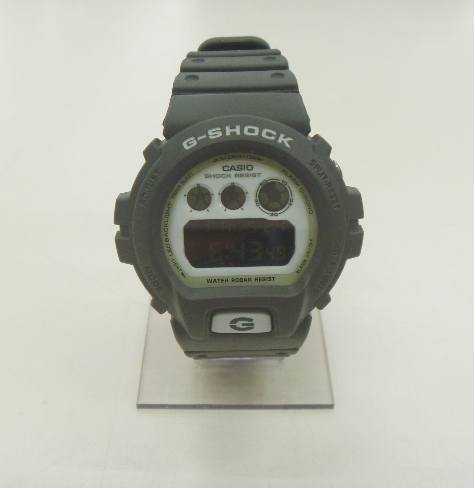 ▲中古 美品 CASIO ウォッチ G-SHOCK DW-6900HD 保証書 取扱説明書 元箱付き