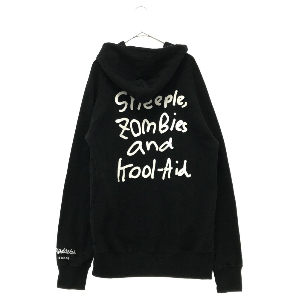 Sacai (サカイ) ×MADSAKI Print Hoodie SAMPLE バックプリント Sacai (サカイ) ×MADSAKI Print Hoodie SAMPLE バックプリント