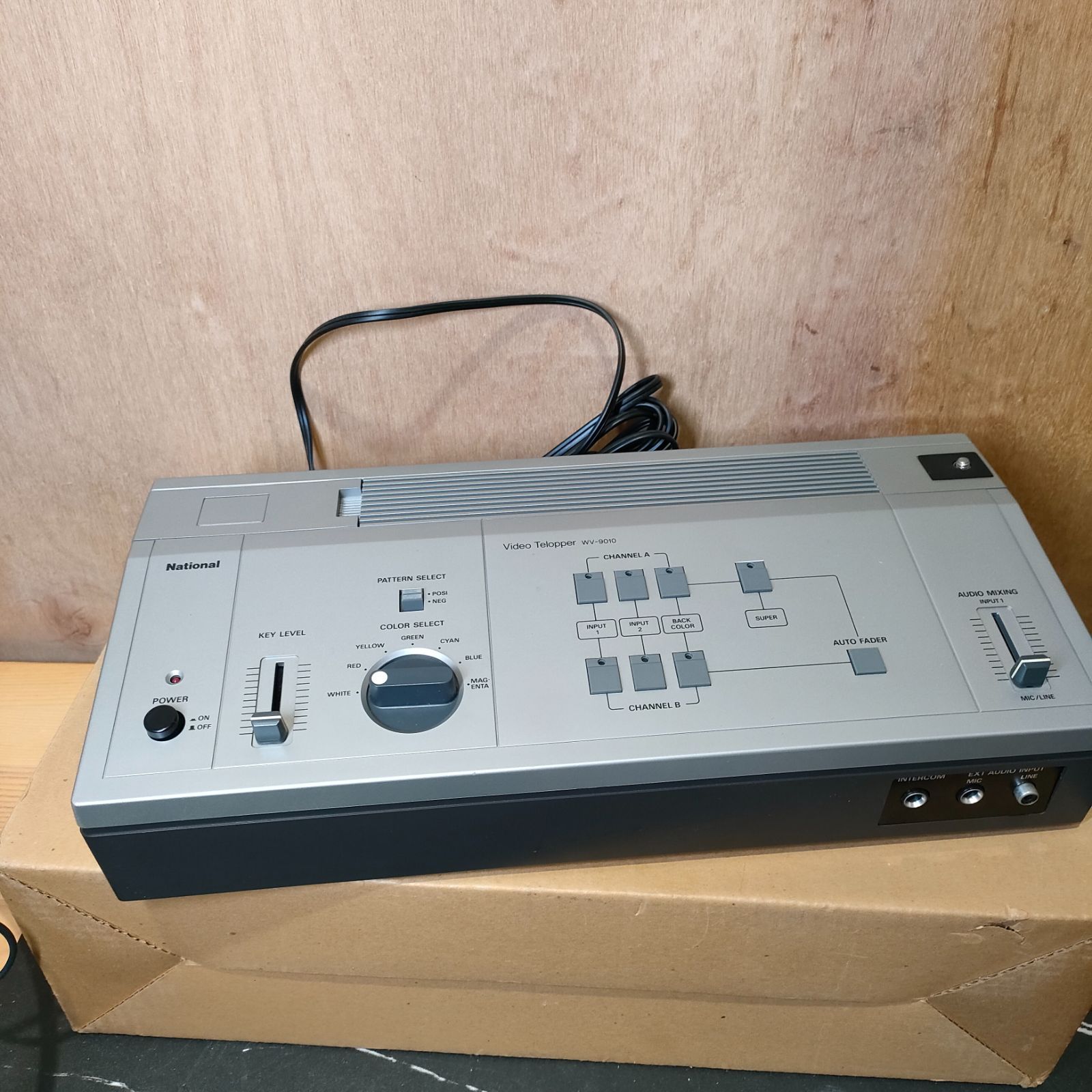 15-2【超美品・レア・通電確認済み】ナショナル National ビデオ