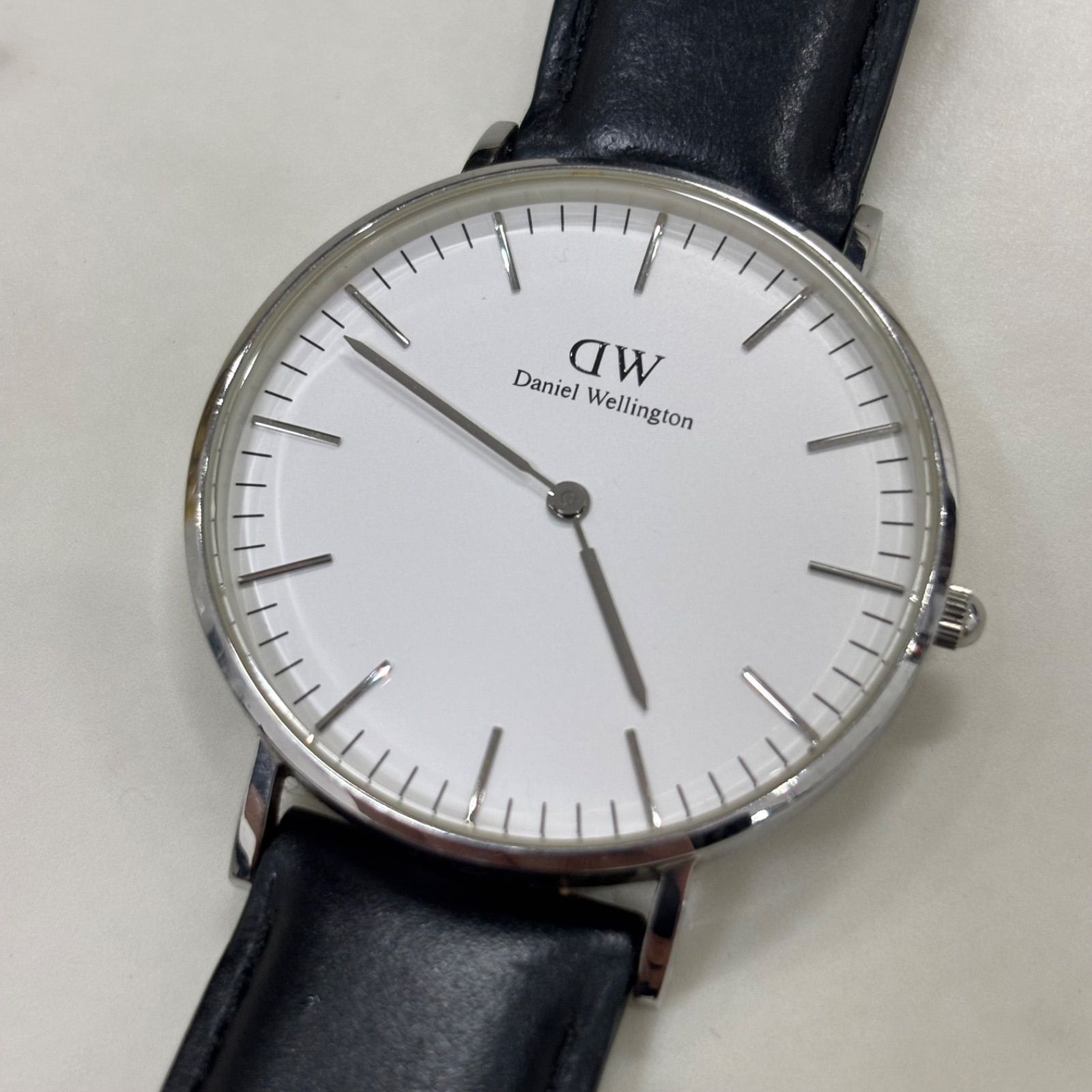 Daniel Wellington DW ダニエル ウェリントン 腕時計 ブラック レザー 
