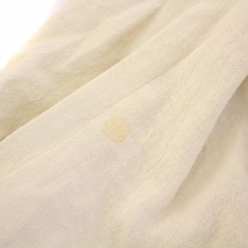 ネストローブ nest Robe プルオーバーパーカー アノラック ハーフボタン 長袖 麻 リネン F ベージュ /BB レディース ネストローブ nest Robe プルオーバーパーカー アノラック