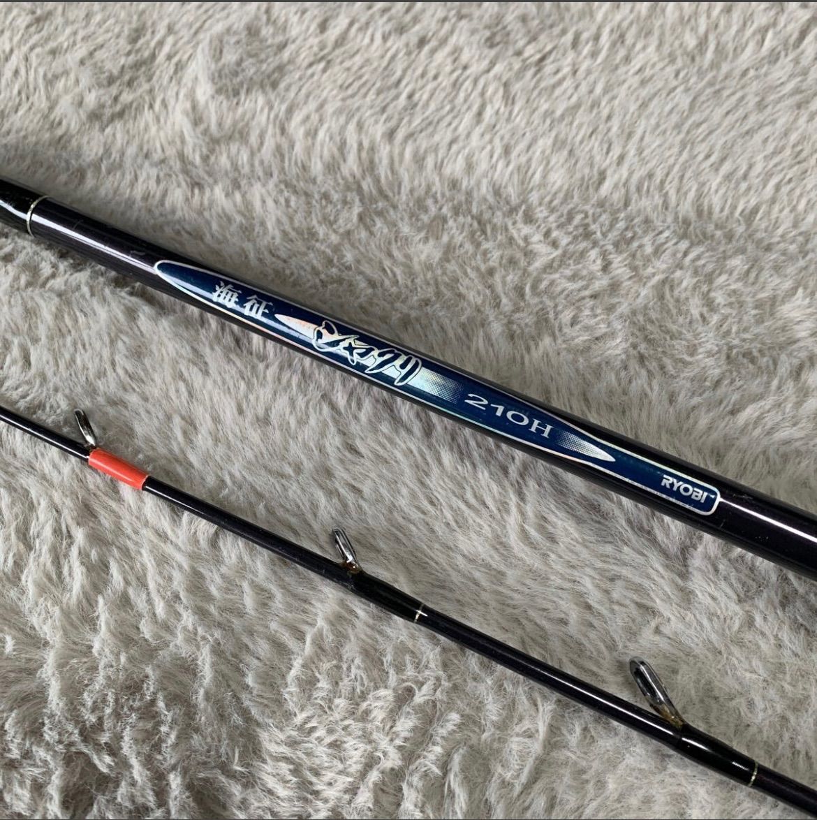 RYOBI リョービ カーボンロッド プロターゲット 鮎VS 中硬硬 90-76