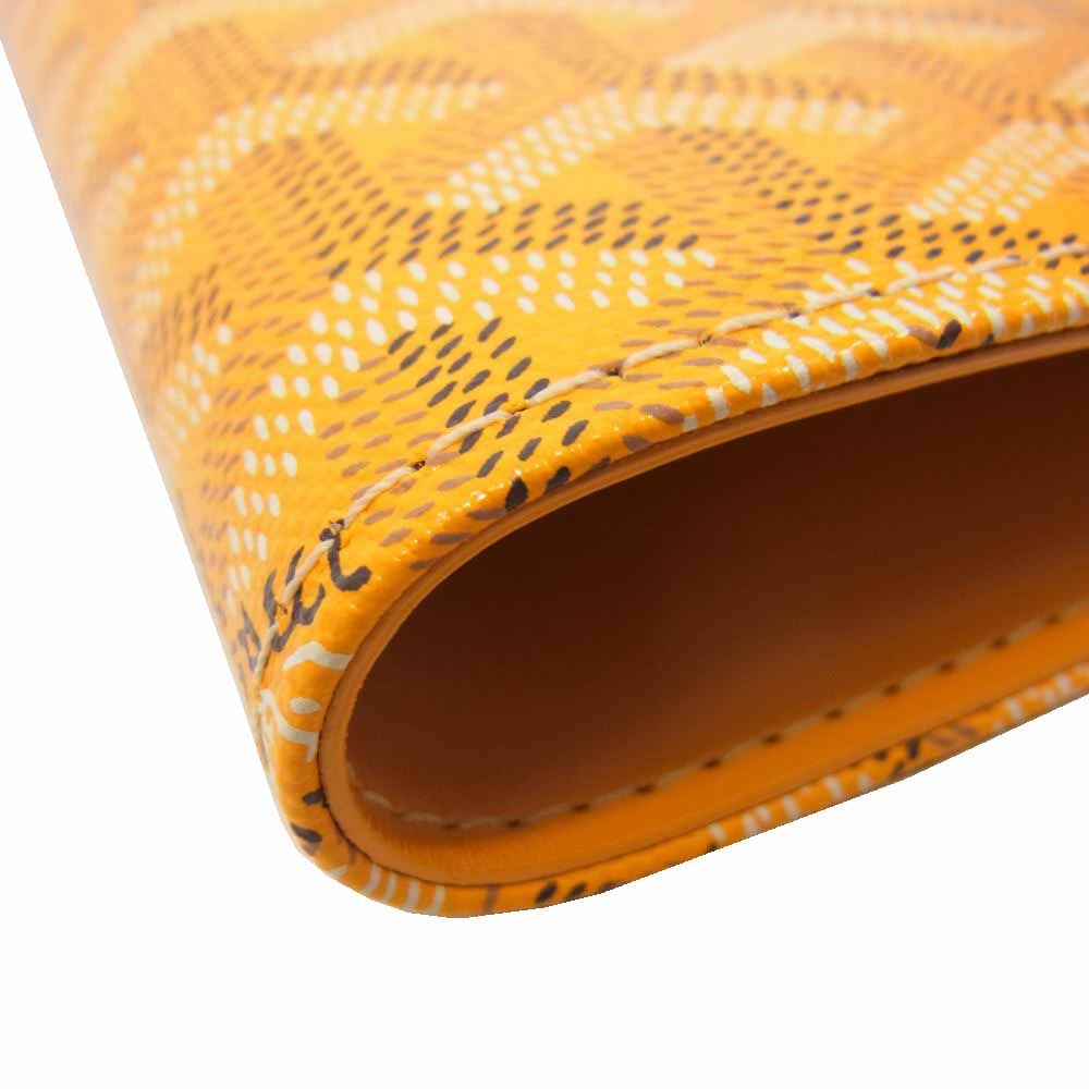 GOYARD ゴヤール カスティリオーネ 手帳 カバー イエロー系【極上美品】【中古】 GOYARD ゴヤール カスティリオーネ 手帳 カバー【中古】 - メルカリ