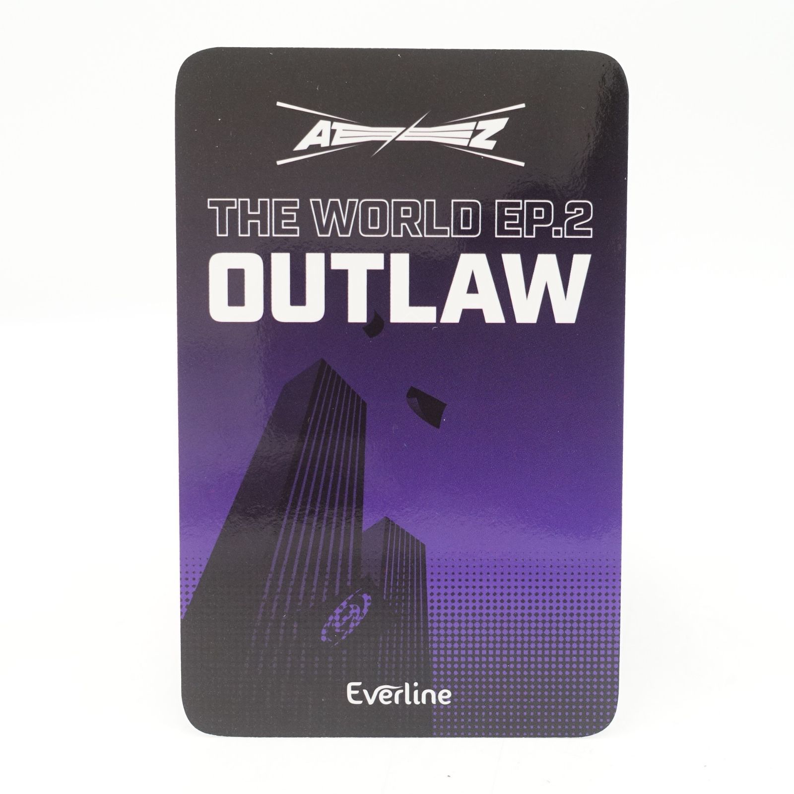 ATEEZ ウヨン KPOPSTORE トレカ ATEEZ ウヨン THE WORLD EP. 2 : OUTLAW everline popup 明洞