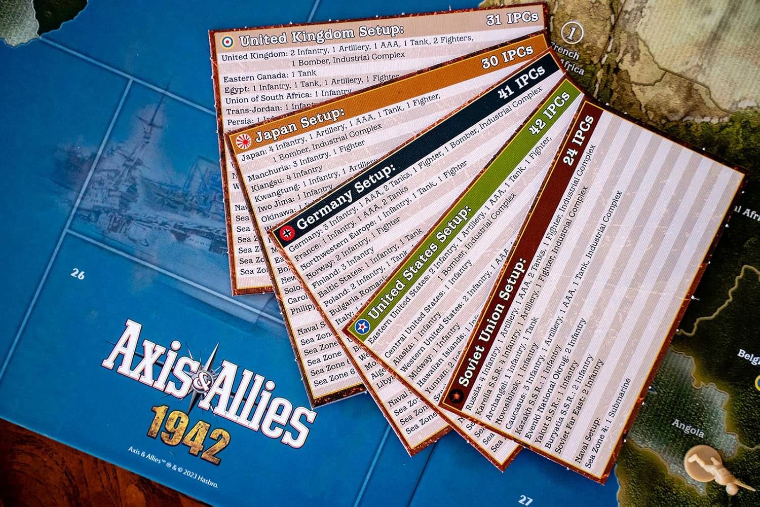 戦略ボードゲーム Axis Allies 1942 Second Edition 第二次世界大戦 2-5人用 英語版 日本語説明書なし その他 おもちゃ