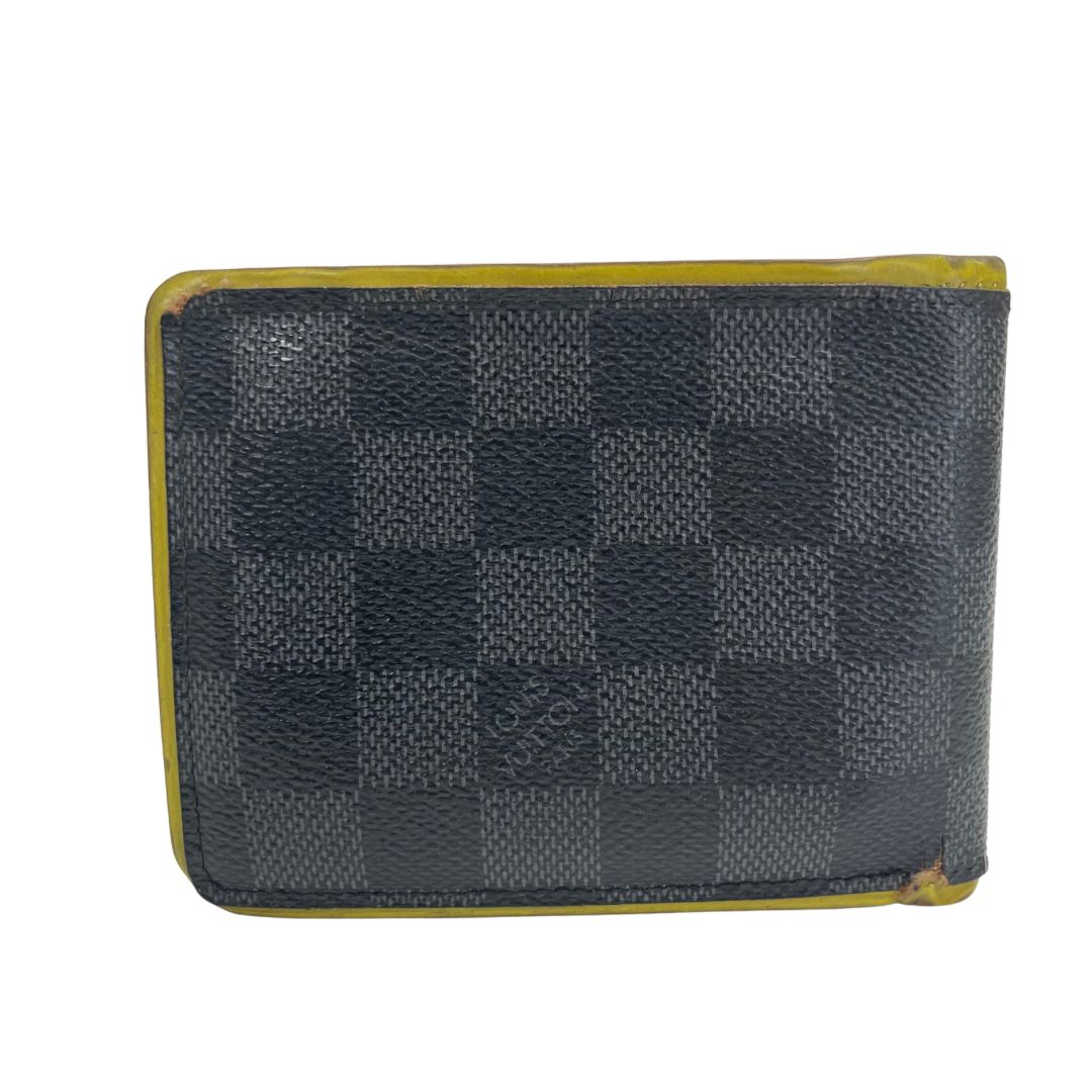 ルイヴィトン　ダミエ　二つ折り財布 ルイヴィトン LOUIS VUITTON ダミエ コンパクトジップ 二つ折り