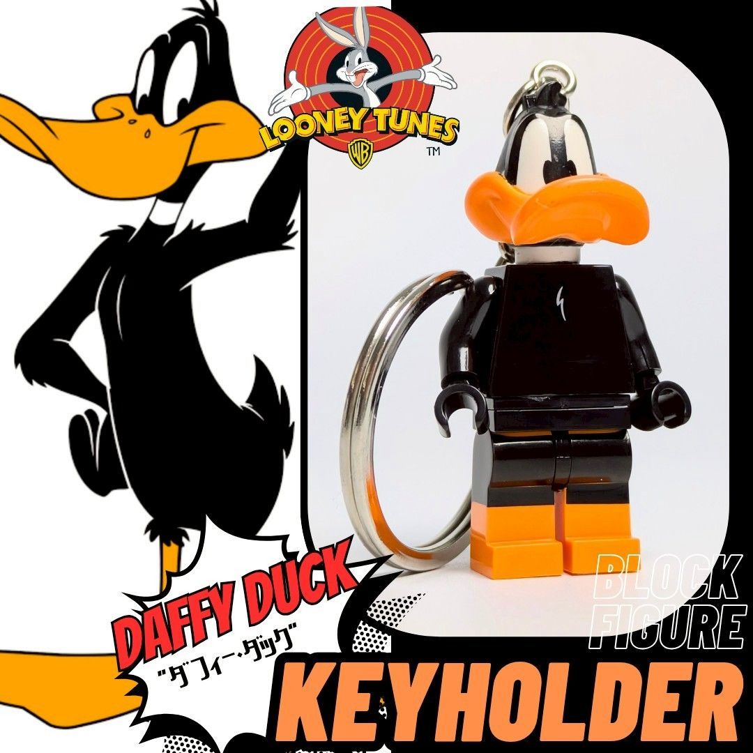 ♧【 ブロックフィギュアキーホルダー 】 Looney Tunes