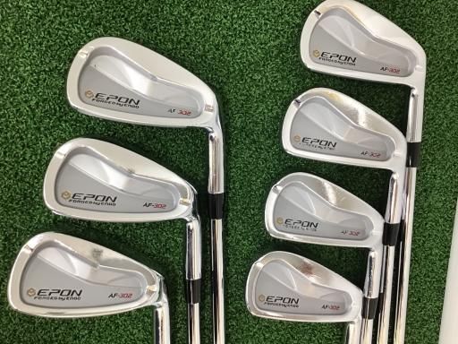 EPON AF-302 8 S アイアンセット IR リシャフト フレックスその他 メンズ 男性用 右利き 右用 Cランク ゴルフクラブ