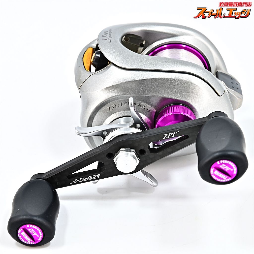 【シマノ】 07メタニウム Mg7 ZPI85mmカーボンハンドル&アベイル