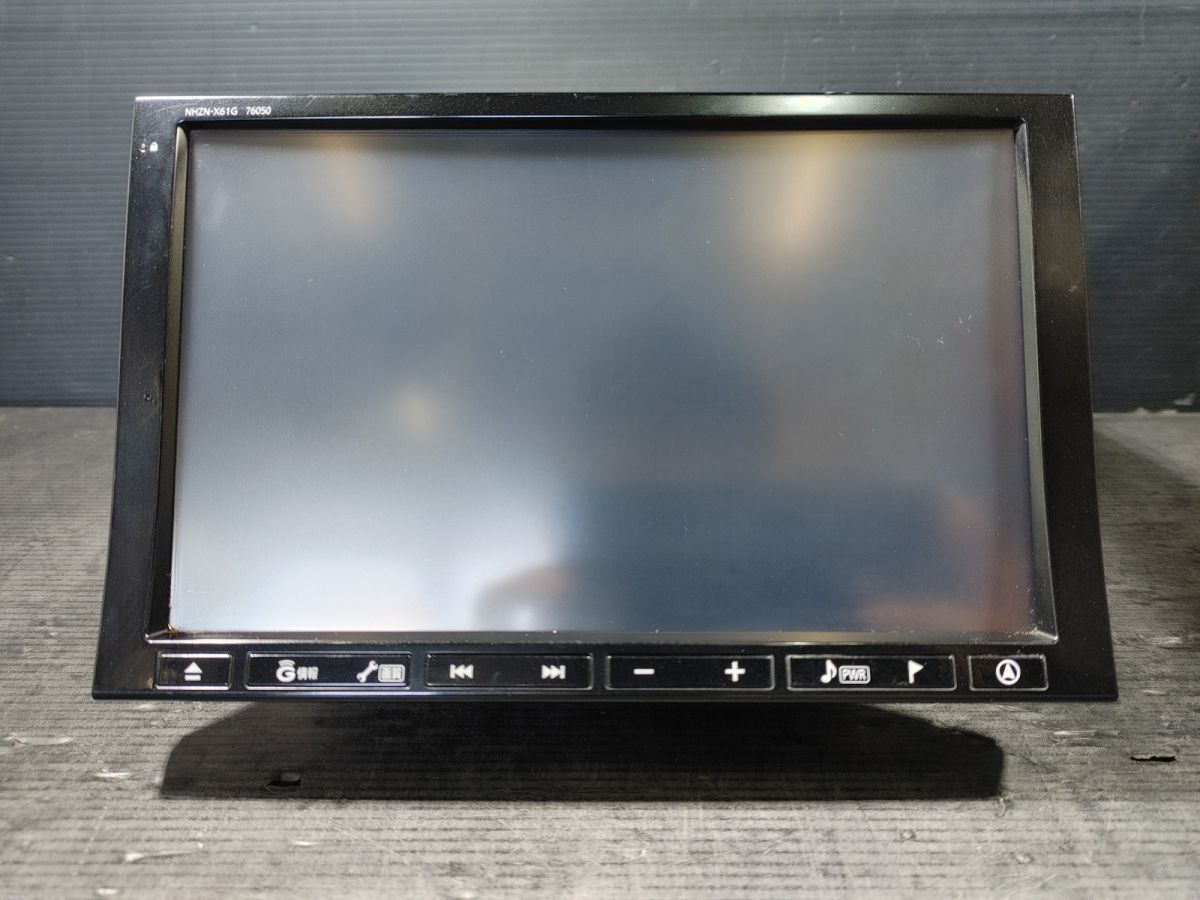 完8インチトヨタ純正 HDDナビ NHZN-X61G CD録音 地デジ