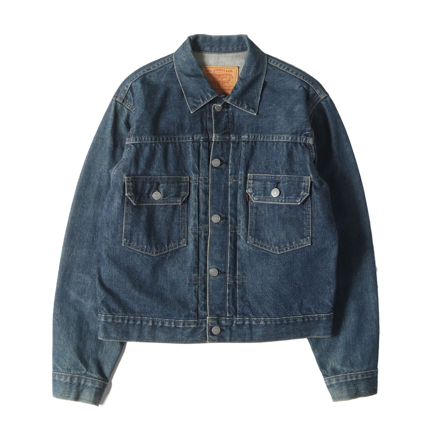 Levis リーバイス ジャケット サイズ:38(M) 90s 150年代復刻 507 2nd デニムジャケット(71507-XX / 日本製) インディゴ アウター Gジャン ブルゾン 上着【メンズ】