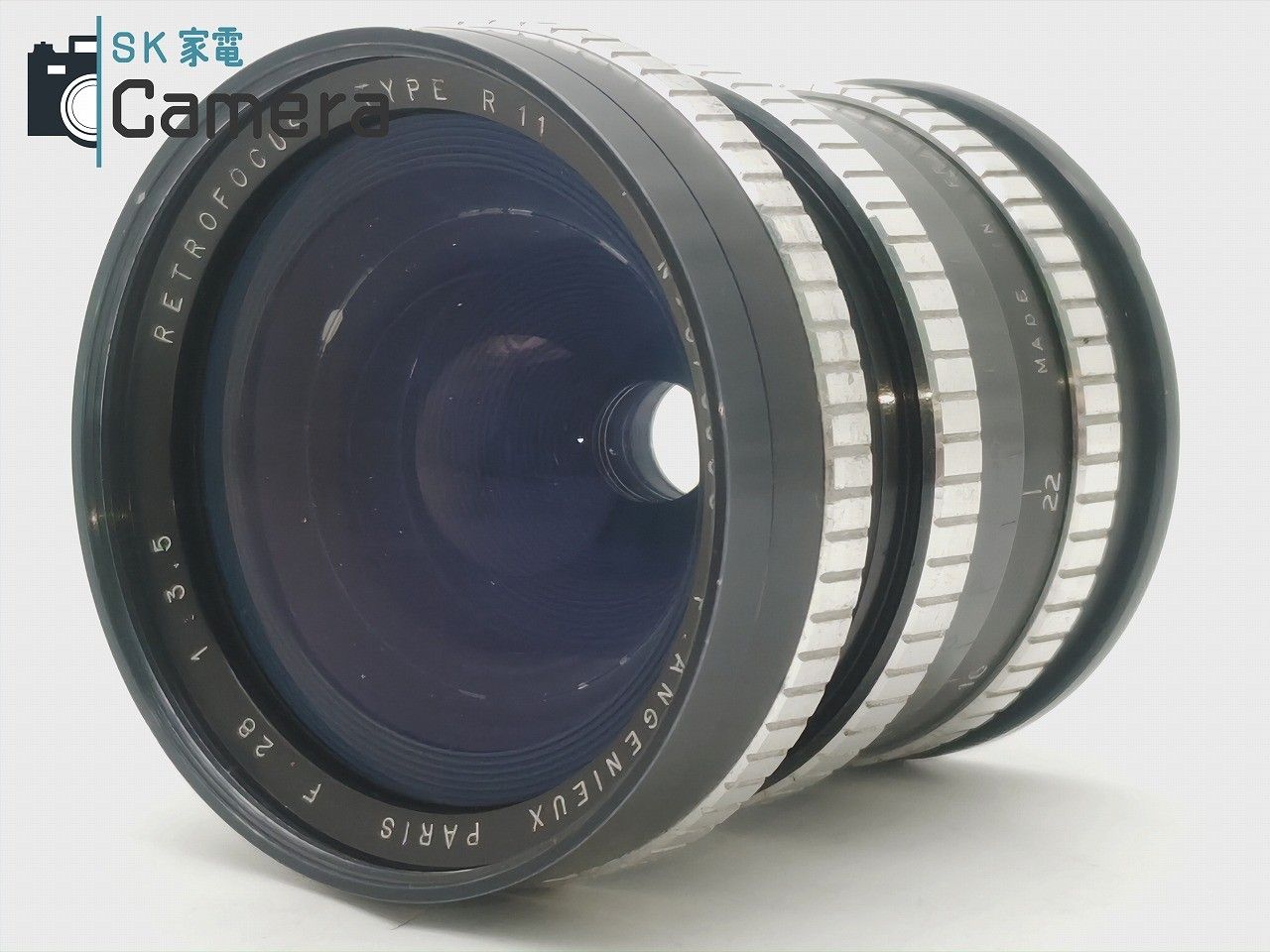 中古】 P.ANGENIEUX PARIS 28ｍｍ F3.5 RETROFOCUS TYPE R 11 ALPA用 アンジェニュー アルパ 希少  実用 - メルカリ