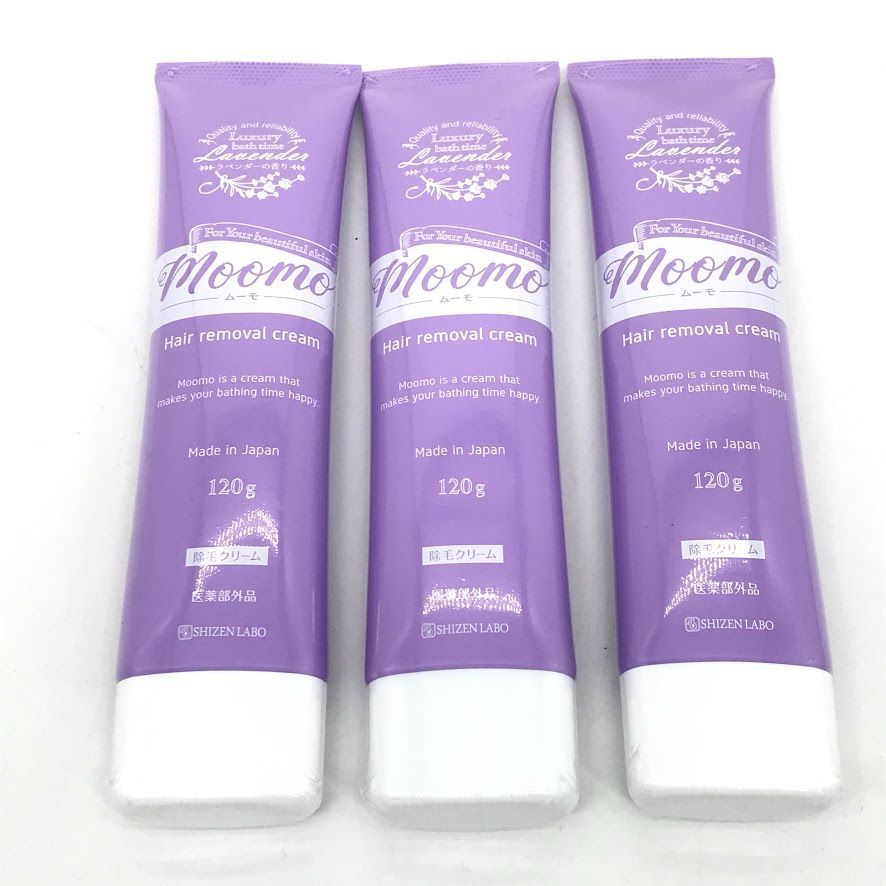 倉吉店】MOOMO 未開封3本 / 除毛クリーム 【136-0005】 - メルカリ