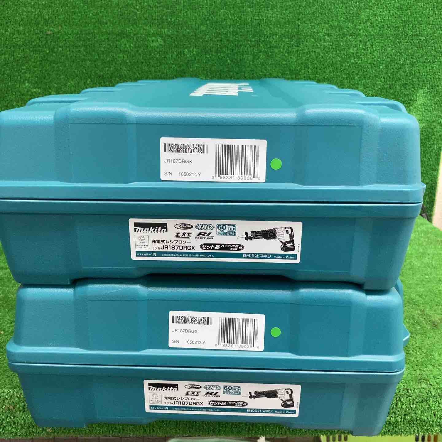 マキタ makita 18V コードレス レシプロソー セーバーソー JR187DRGX 2台セット 鴻巣店