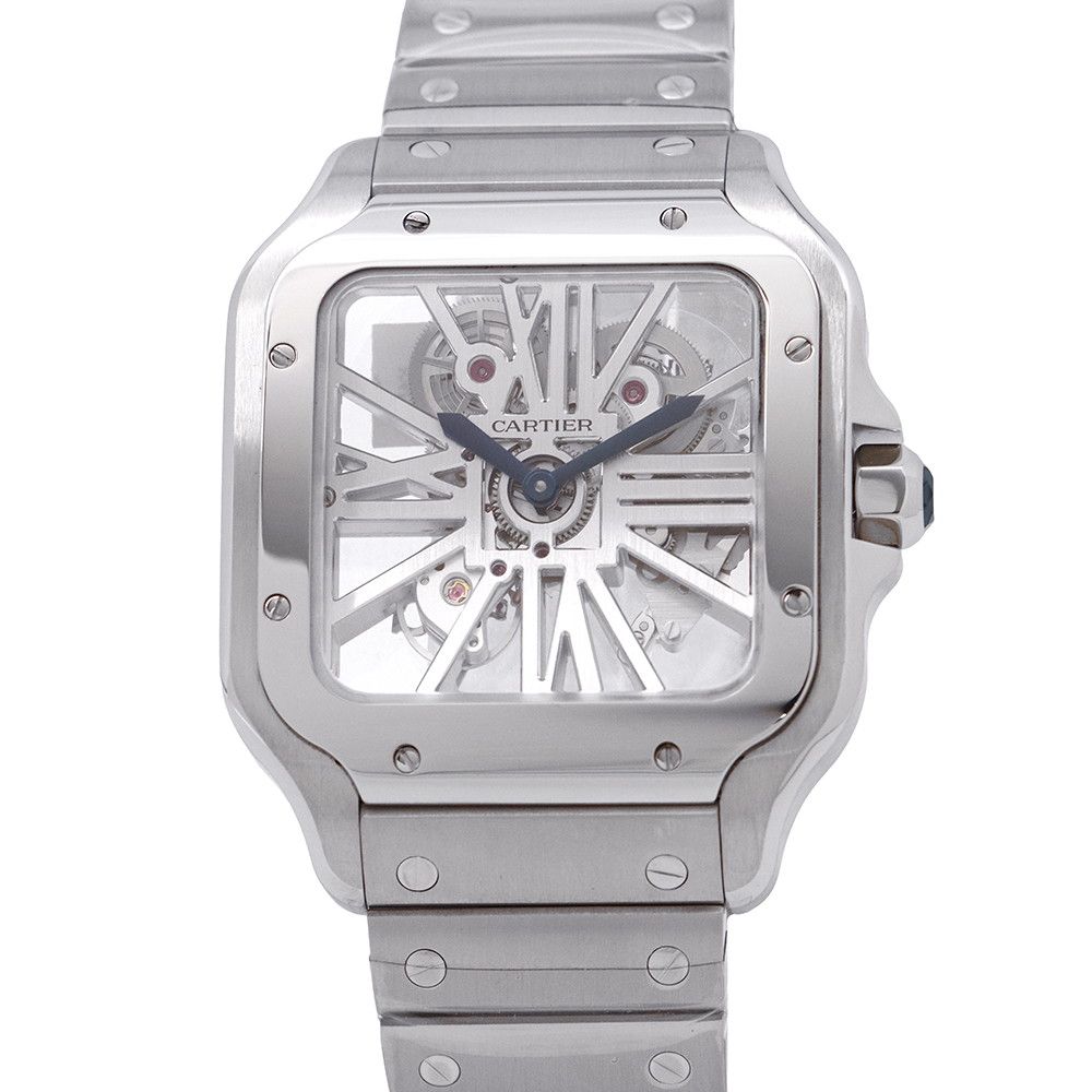 映えすぎ注意】スケルトン×最上級CZフルストーン ブリンブリンウォッチ