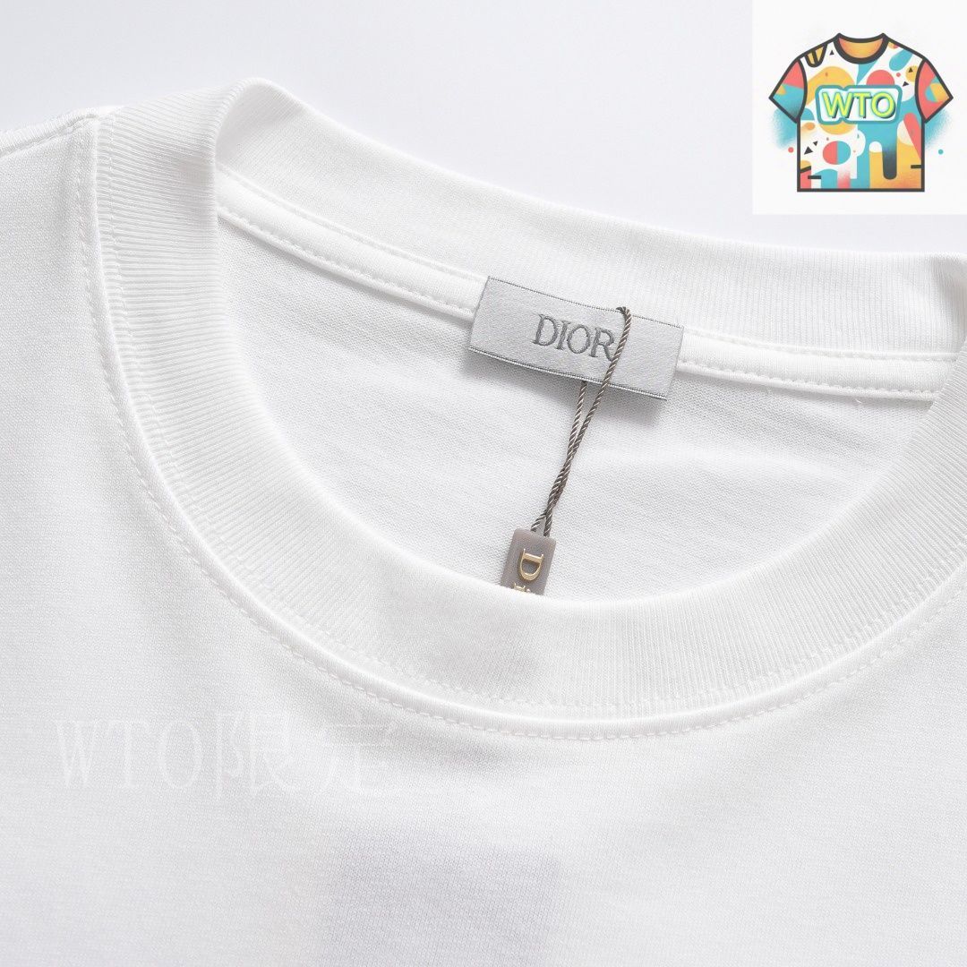 【ロゴ刺繍が映える♪】DIOR コットンシャツ 今日特価】Dior ロゴ刺繍 シャツ-2 - メルカリ