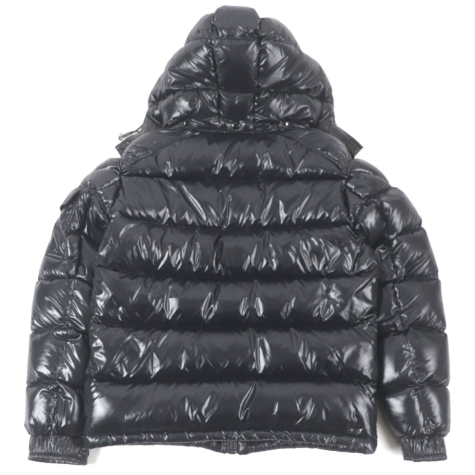 極美品□MONCLER モンクレール 22AW MAYA GIUBBOTTO マヤ ロゴワッペン