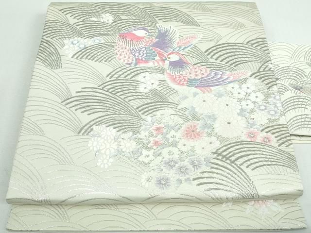 平和屋着物○京の名門 じゅらく謹製 帝王紫 訪問着 駒刺繍 百合