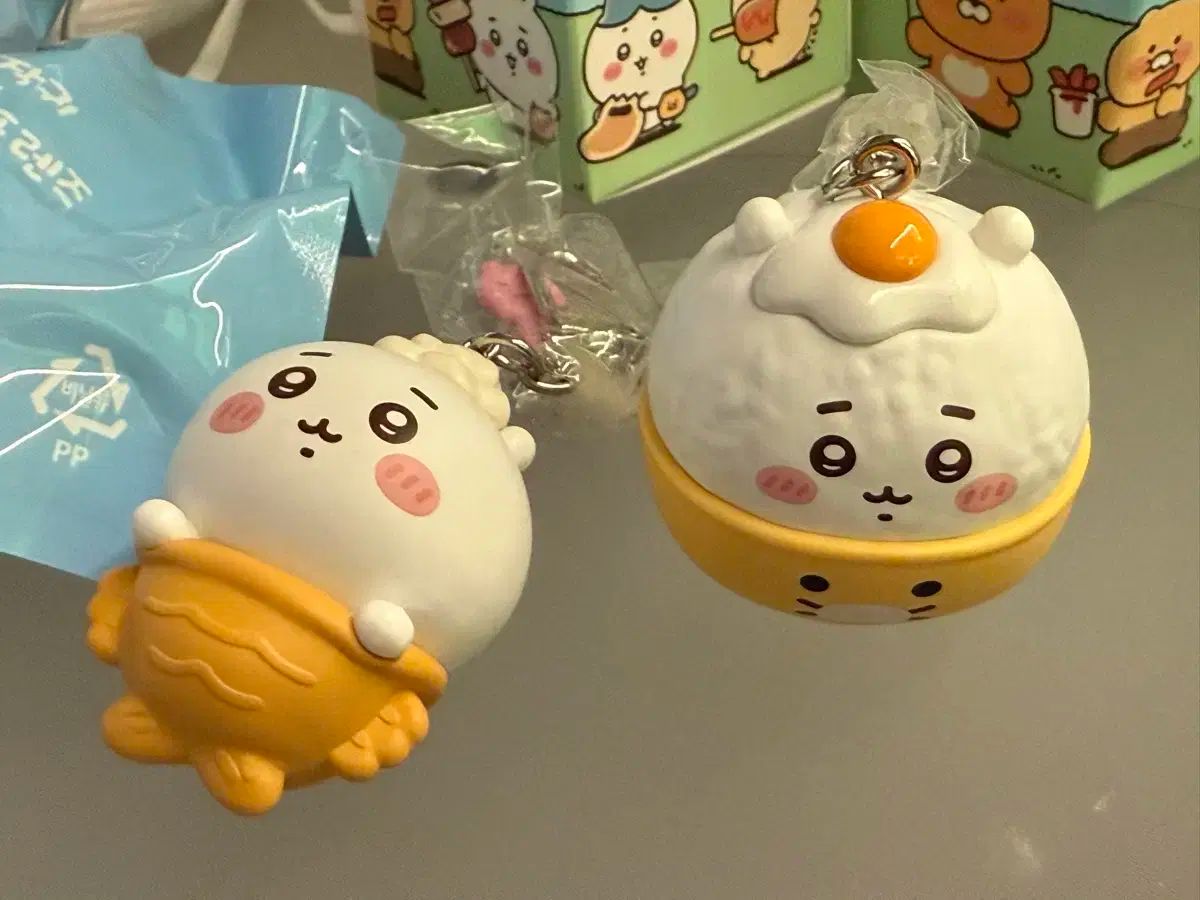 ちいかわ カカオフレンズ コラボ フィギュア キーリング たいやき