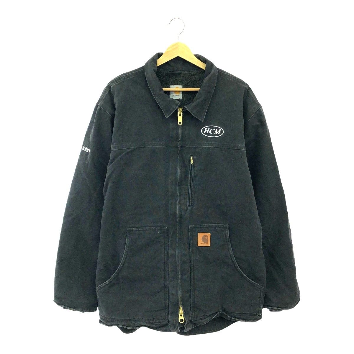 CARHARTT カーハート C61 BLK リッジコート ダックジャケット 裏地ボア