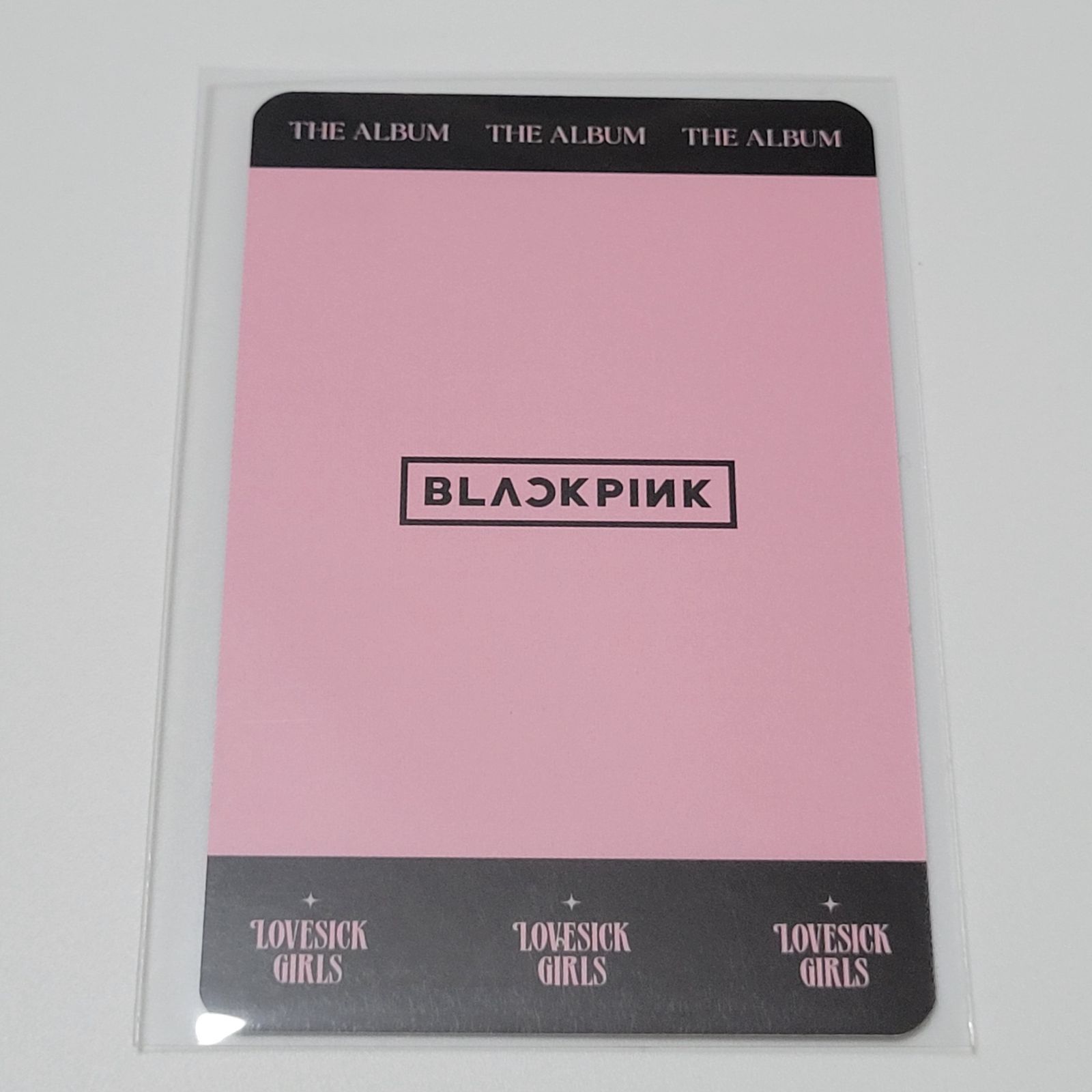 BLACKPINK 公式 トレカ LOVESICK GIRLS YG リサ - メルカリ