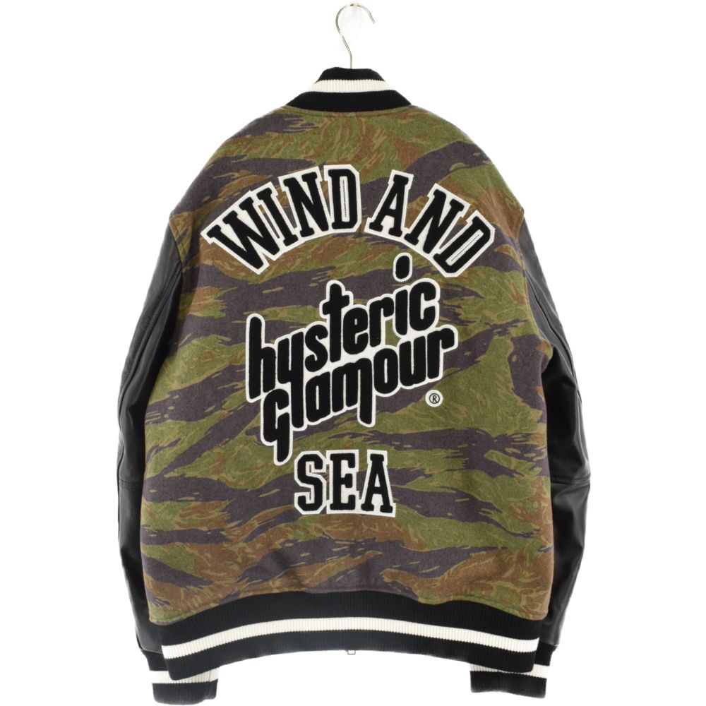 ジャケット・アウター HYSTERIC GLAMOUR x WDS VARSITY JACKET M Amazon.co.jp: HYSTERIC GLAMOUR X WDS VARSITY JACKET