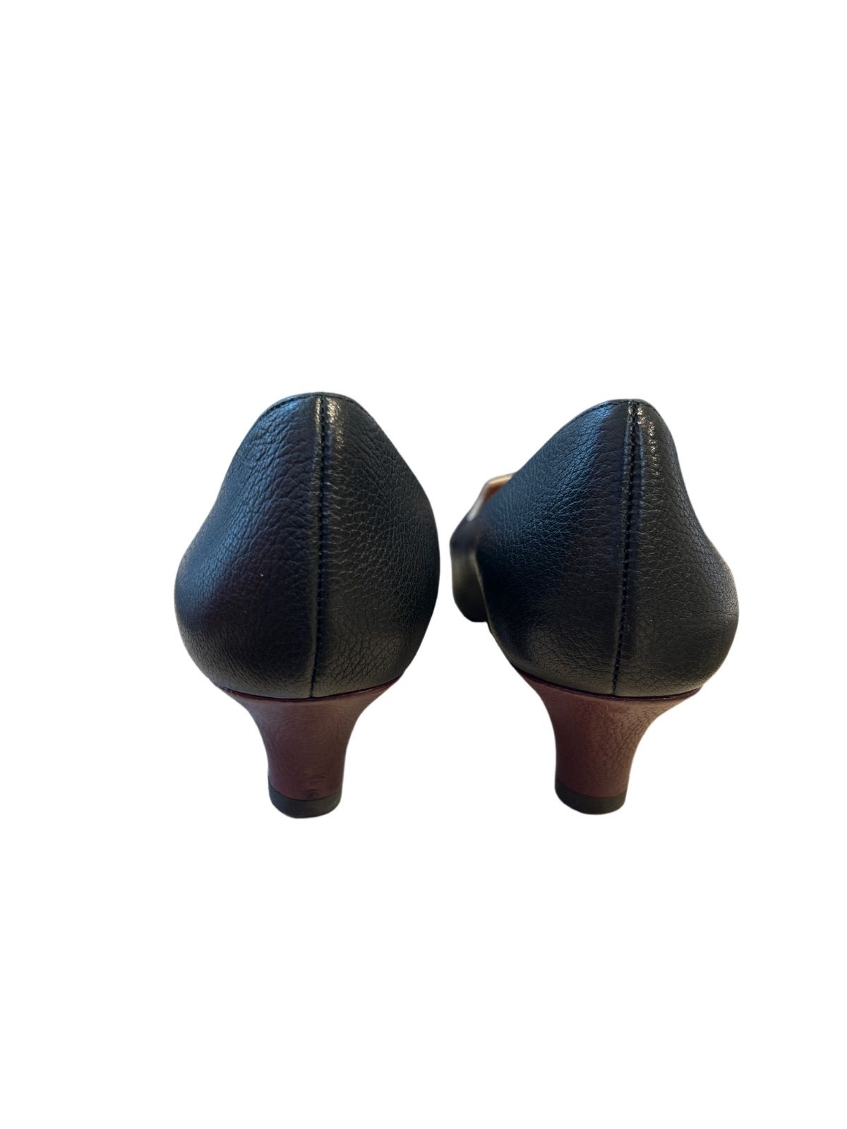 Z1367 CHIE MIHARA チエミハラ パンプス レザー レディース ブラック