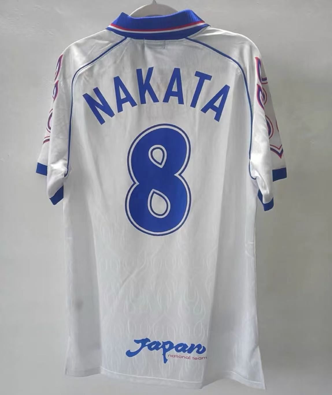 日本代表1998 中田英寿 away フランスワールドカップ 炎モデル 日本代表1998 中田英寿 away フランスワールドカップ 炎モデル