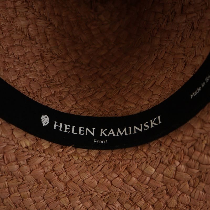 ヘレンカミンスキー HELEN KAMINSKI 麦わら帽子 ハット ラフィア