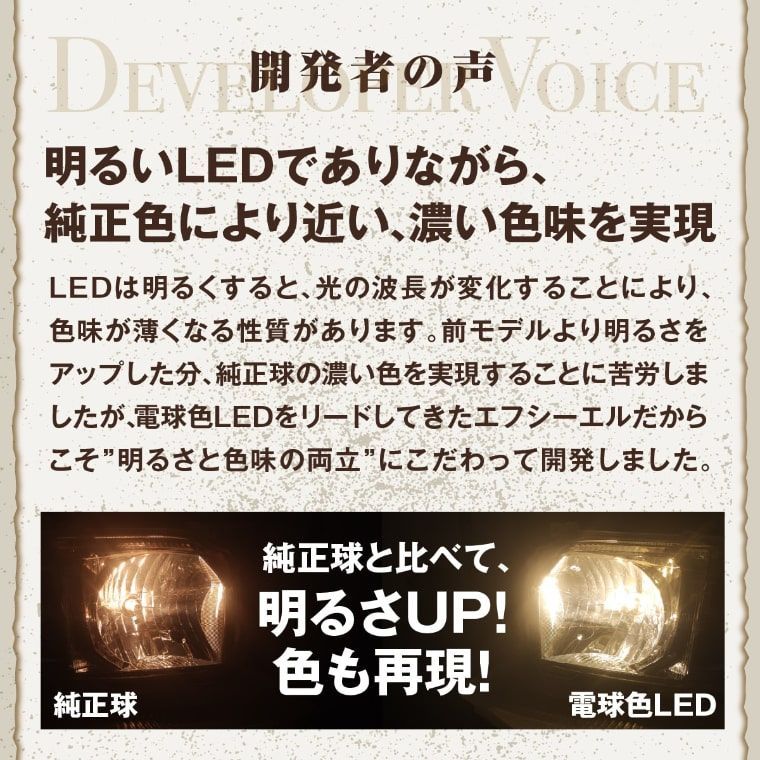 ジムニー ランドクルーザー 旧車 などに！ H4 Hi/Lo LED ヘッドライト 電球色 ハロゲン色 暖色  200系 ハイエース プロボックス ロードスター など レジェンダリーシリーズ エフシーエル 【fcl. 直営店】